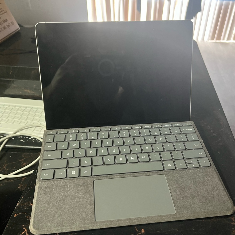 Microsoft Laptop - Black and Gray